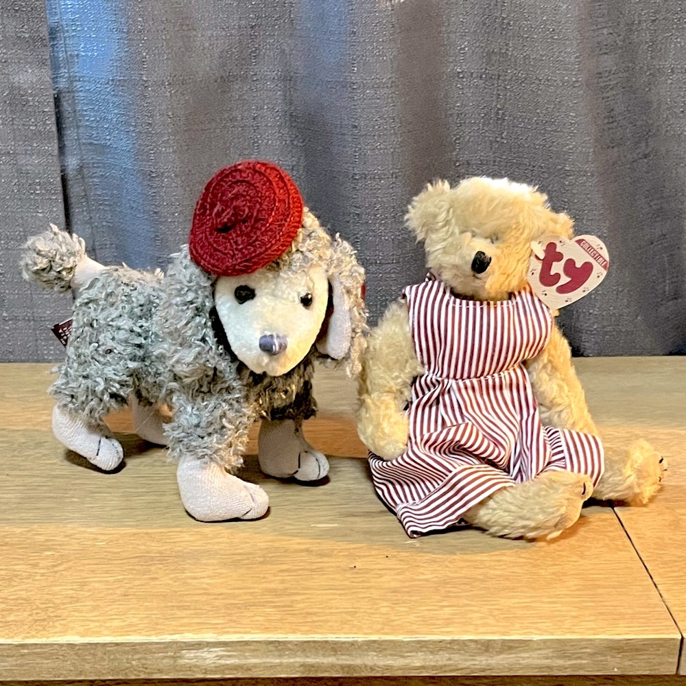 TY attic treasures 1993 first edition Cheri and Ty Collectibles Tiny Tim.